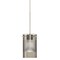 Besa Lighting Scope Cord Pendant, Smoke/Frost, Satin Nickel Finish, 1x50W Halogen 1XT-6524ES-SN - alternate 1